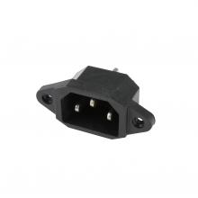 AC 2D - Home AC 2D, AC beépíthető dugó, 3 pólus, 10A, 2300W, forrasztható