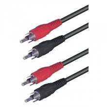 A 3X - Home A 3X audió kábel bliszteres csomagolásban, 2 RCA dugó-2 RCA dugó, 1,5 m