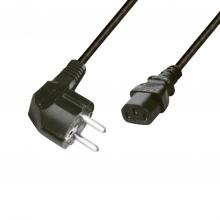 N 5X - Home N 5X számítógépes hálózati csatlakozókábel, 3 x 0,75 mm2 hálózati vezeték, 2m, 250 V~/ max. 6 A / max. 1380 W