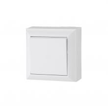 0323H - GAO 0323H Business Line IP20 nyomókapcsoló, beltéri, 230 V~ / 50 Hz / 10 A, fehér