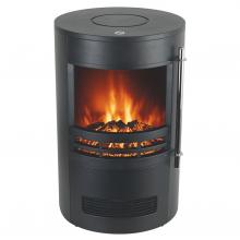 FKK 14 - Home FKK 14 szabadon álló elektromos kandalló, 1000W/2000W, fekete