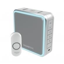 DC915NG - Honeywell Home DC915NG vezeték nélküli csengő, 200m hatótáv, 11 dallam, időzíthető némítás, LED jelzőfény, állítható hangerő, elemes tápellátás