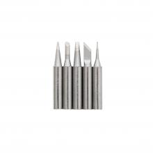 FPL 80T - Home FPL 80T pákahegy szett az FPL 80W forrasztópákához, 5 féle különböző kialakítással, nikkelezett, 5 db forrasztócsúcs, 5x ~∅6x41 mm