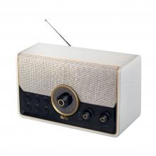 RRT 6B - SAL RRT 6B retro táskarádió, multimédia lejátszó, 6 in 1, BT, USB, MicroSD, AUX, FM rádió, kihangosító, beépített mikrofon