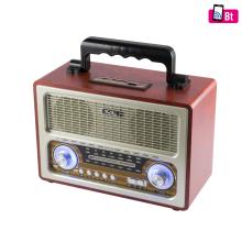 RRT3 - SAL RRT3 retro táskarádió, stereo multimédia lejátszó, BT, USB/microSD, AUX, 3-sávos rádió, hálózati/elemes