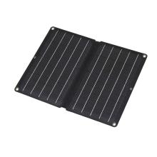 MSC10W - HOME MSC10W hordozható napelemes USB töltő, összecsukható, 10Watt, 2xUSB, LED töltésjelző, felakasztható, tartozék karabinerekkel