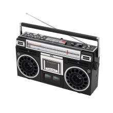 RRT BROOKLYN - SAL RRT BROOKLYN sztereó kazettás rádiós magnó, Bluetooth, USB, microSD, MP3, felvétel, 4-sávos rádió, multimédia