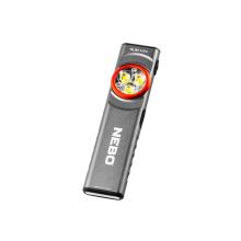 NEB-FLT-1042-G - NEBO NEB-FLT-1042-G SLIM MINI zseblámpa, 250 lumen, 450mAh, IPX4, alumínium burkolat, mágneses talp