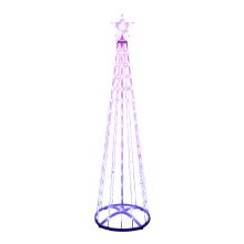 SMF180 - Home SMF180 smart RGB műfenyő, 180 cm magas, 190 db RGB micro LED, távirányítható, kül- és beltéri kivitel