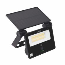 FLP1101SOLAR - HOME FLP1101SOLAR napelemes LED reflektor, 28 db SMD LED, 1100 lumen, 3 féle színhőmérséklet, mozgásérzékelő, távirányító, IP65
