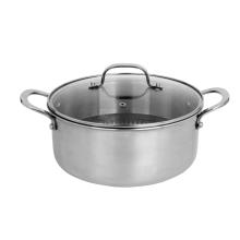 ZLN9648 - Zilan ZLN9648 Hexachef lábas fedővel, 24 cm, 4,3 liter, 3 rétegű, hatszögletű hibrid tapadásmentes belső