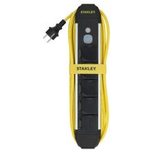 SXSK-108 - STANLEY SXSK-108 5-ös elosztó kapcsolóval, IP44, 5m kábel, H07RNF 3G1,5, max. 3680 W, kül- és beltéri kivitel