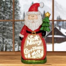 KDC 48 - Home KDC 48 LED-es kerámia Mikulás figura, LED világítás