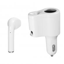 SABT 31 - SAL SABT 31 fülhallgató autós töltővel, 3 in 1, monó headset, 3,1 A gyorstöltő, ~2 óra üzemidő