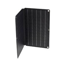 MSC10W - HOME MSC10W hordozható napelemes USB töltő, összecsukható, 10Watt, 2xUSB, LED töltésjelző, felakasztható, tartozék karabinerekkel
