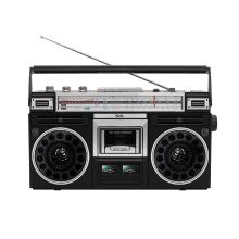 RRT BROOKLYN - SAL RRT BROOKLYN sztereó kazettás rádiós magnó, Bluetooth, USB, microSD, MP3, felvétel, 4-sávos rádió, multimédia