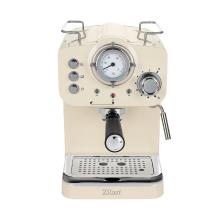 ZLN2992 - Zilan ZLN2992 retró eszpresszó kávéfőző, 1100 W, 15 bar, 1,25 liter kapacitás, tejhabosító, bézs