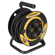 SXCR-111 - STANLEY kábeldob, max. 3000 W, IP44, H07RN-F 3G1,5 mm² 20m kábel, kül- és beltéri kivitel