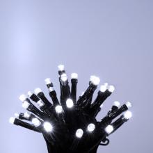 LED128WH - LED-es fényfüzér, 120LED, 8pr.,  időzítő, hidegfehér, kültéri