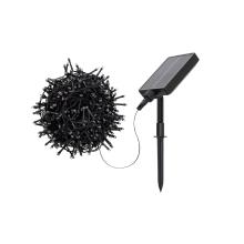 SLC240WW - HOME SLC240WW napelemes fényfüzér, 240db melegfehér LED, 6 méter, 8 program, kül- és beltéri kivitel