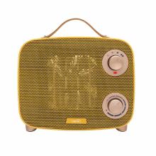FK58Y - HOME FK58Y hordozható PTC kerámia fűtőtest, max. 1500 W, termosztát, 2 fokozat, 3 üzemmód, sárga színű