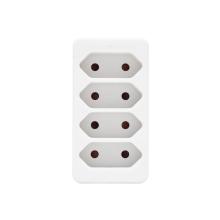 NV 24/WH - Home NV 24/WH hálózati elosztó, 4 EURO aljzat gyermekvédelemmel ellátva, max. 4 x 500 W, fehér